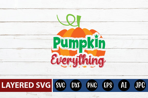 pumpkin everything SVG cute file SVG Blessedprint 