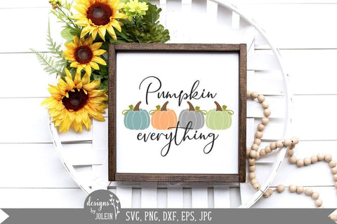 Pumpkin Everything SVG Designs by Jolein 