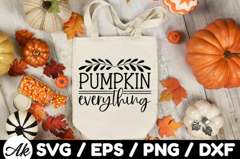 Pumpkin everything svg SVG akazaddesign 