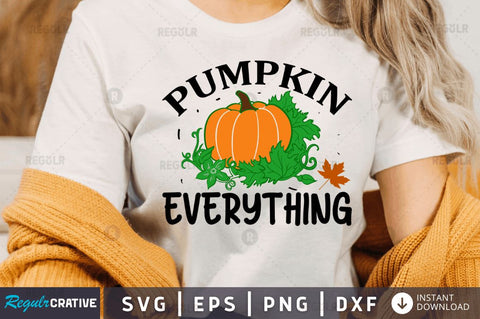 Pumpkin everything SVG SVG Regulrcrative 