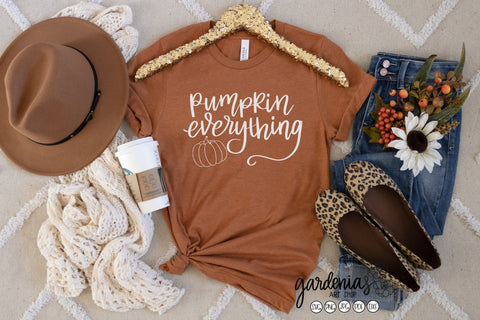 Pumpkin Everything with Pumpkin SVG Gardenias Art Shop 