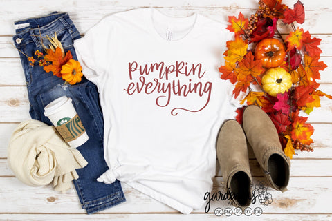 Pumpkin Everything with Pumpkin SVG Gardenias Art Shop 