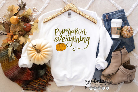 Pumpkin Everything with Pumpkin SVG Gardenias Art Shop 