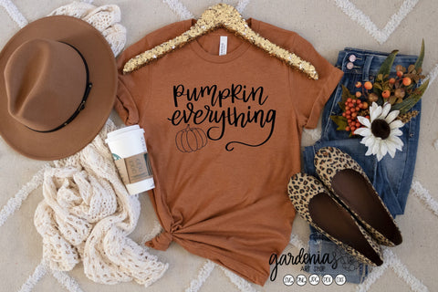 Pumpkin Everything with Pumpkin SVG Gardenias Art Shop 