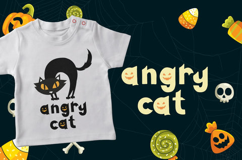 Pumpkin Face Font Attype studio 