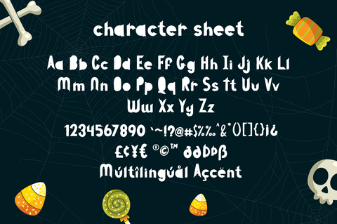 Pumpkin Face Font Attype studio 