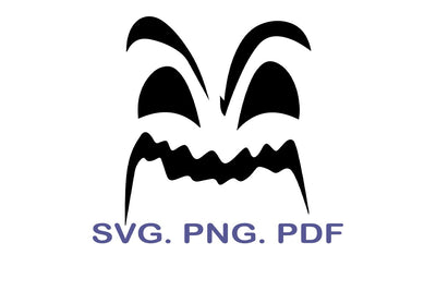 Pumpkin Face SVG, Halloween SVG SVG MagicDesignUS 