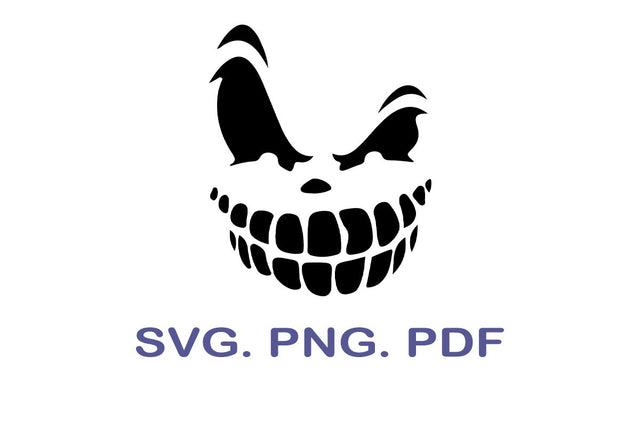 Pumpkin Face SVG, Halloween SVG SVG MagicDesignUS 