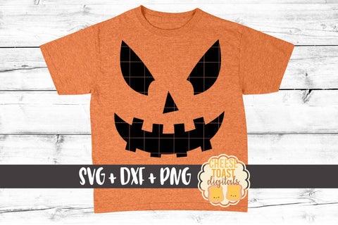 Pumpkin Faces - Halloween SVG PNG DXF Cut Files SVG Cheese Toast Digitals 