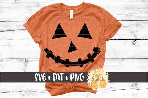 Pumpkin Faces - Halloween SVG PNG DXF Cut Files SVG Cheese Toast Digitals 