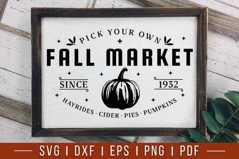 Pumpkin Farm SVG - Fall Farmhouse Sign SVG SVG CraftLabSVG 