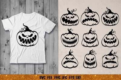 Pumpkin Fases SVG,Halloween Pumpkin SVG,Jack o lantern SVG SVG goodfox86 