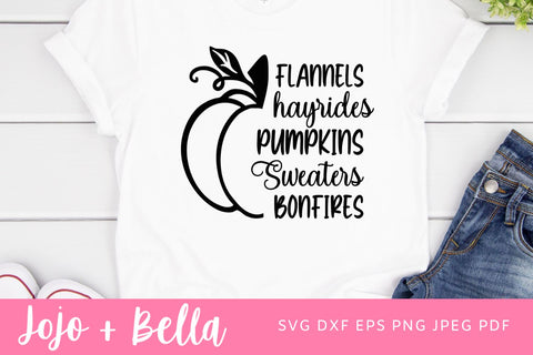 PUMPKIN Flannels Bonfires SVG, Pumpkin Svg, Pumpkin SVG Bundle , Halloween Svg, Fall Svg, Patterned Pumpkin Svg, Svg for Cricut, Silhouette SVG Jojo&Bella 