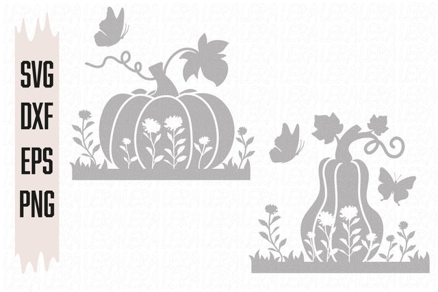 Pumpkin Flower Svg SVG Lerastudio 