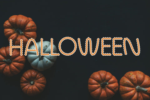 Pumpkin Halloween Font Font ampersand 