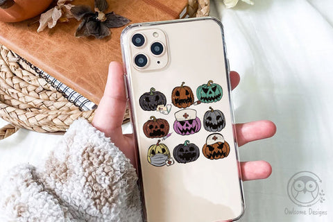 Pumpkin Halloween Nurse Sublimation Sublimation LAM HOANG THUY 