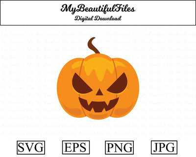 pumpkin - halloween SVG MyBeautifulFiles 