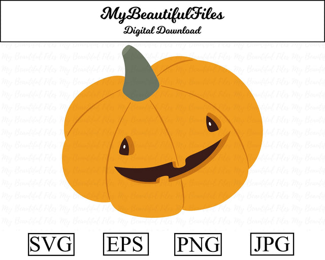 Pumpkin - Halloween SVG MyBeautifulFiles 