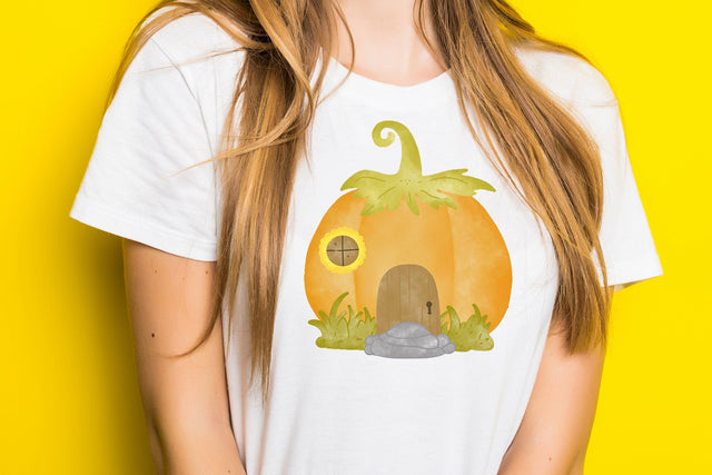 Pumpkin House Sublimation, Thanksgiving Sublimation, Fall Autumn Clipart Sublimation dapiyupi store 
