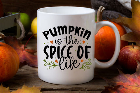Pumpkin is the spice of life SVG SVG Regulrcrative 