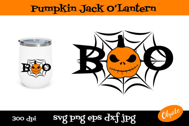 Pumpkin Jack O'Lantern SVG. BOO SVG. Pumpkin Faces SVG Olga Terlyanskaya 