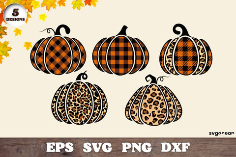 Pumpkin Keychain Svg Bundle | Leopard | Autumn Svg SVG SvgOcean 