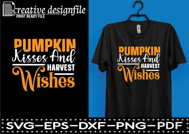 pumpkin kisses and harvest wishes SVG farhad farhad 