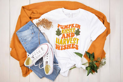 Pumpkin kisses and harvest wishes SVG Rupkotha 