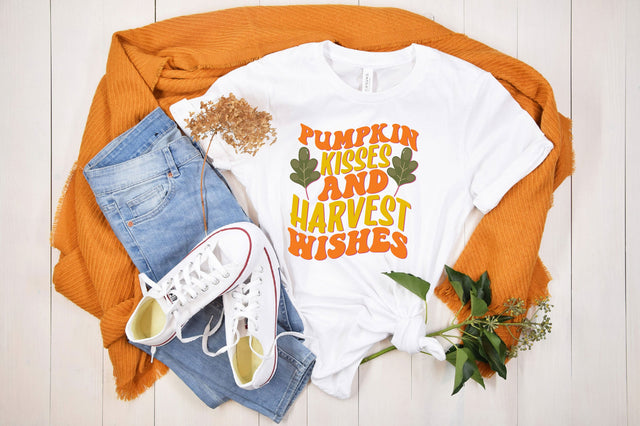 Pumpkin kisses and harvest wishes SVG Rupkotha 