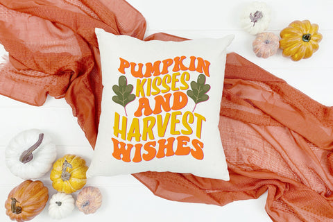 Pumpkin kisses and harvest wishes SVG Rupkotha 