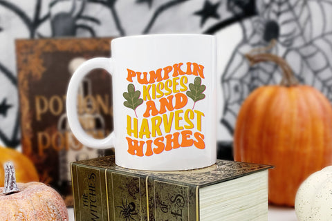 Pumpkin kisses and harvest wishes SVG Rupkotha 