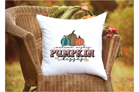Pumpkin Kisses Fall Sublimation Sublimation Jagonath Roy 