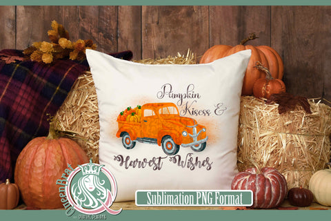 Pumpkin Kisses Sublimation Sublimation QueenBrat Digital Designs 