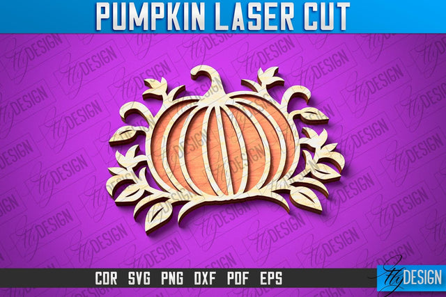 Pumpkin Laser Cut SVG Design SVG Fly Design 