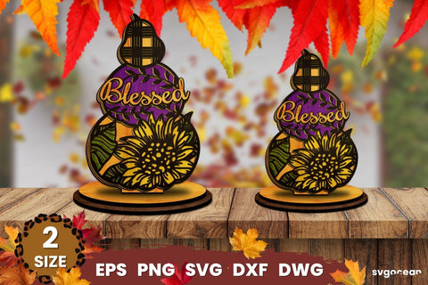 Pumpkin Laser Cut SVG | Fall | Glowforge SVG SvgOcean 