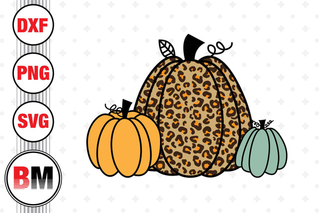 Pumpkin Leopard SVG, PNG, DXF Files SVG BMDesign 