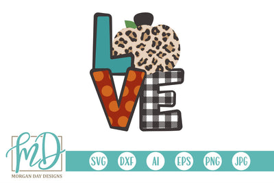 Pumpkin Love SVG Morgan Day Designs 