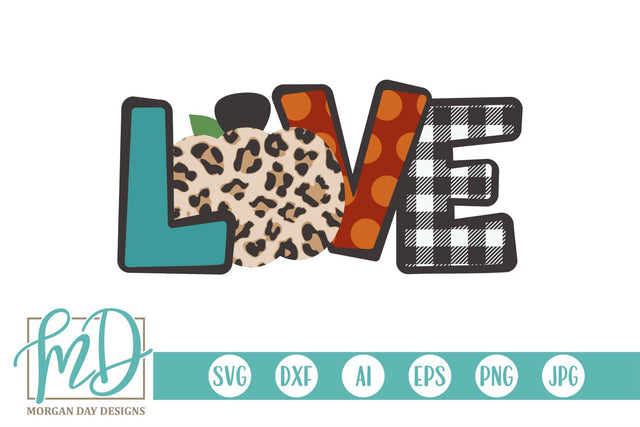 Pumpkin Love SVG Morgan Day Designs 