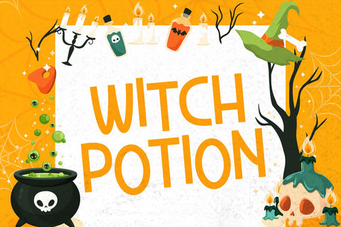 Pumpkin Party - Playful Display Font Font Alpaprana Studio 