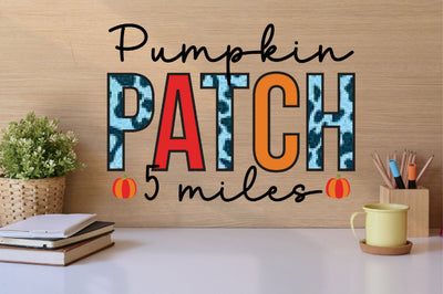 Pumpkin Patch 5 Miles sublimation Sublimation SVGista 