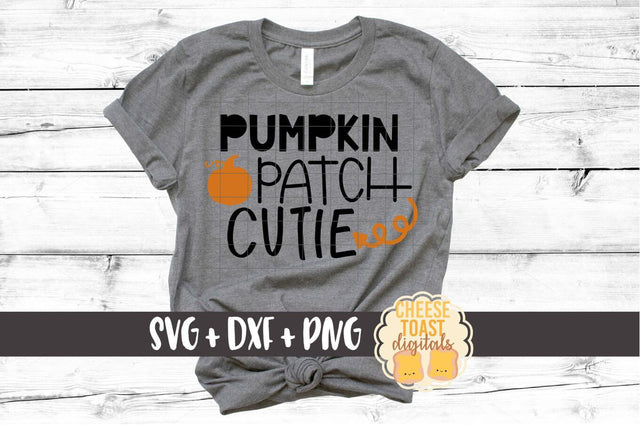 Pumpkin Patch Cutie - Fall SVG File SVG Cheese Toast Digitals 