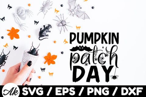 Pumpkin patch day svg SVG akazaddesign 