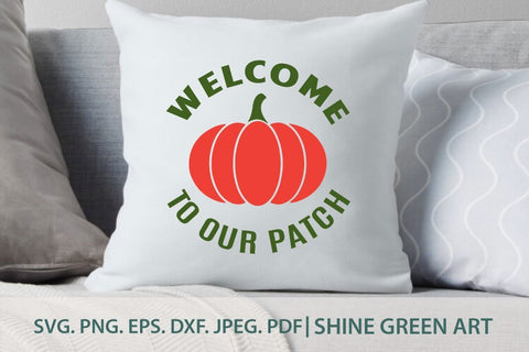 Pumpkin Patch - Fall SVG, PNG SVG Shine Green Art 