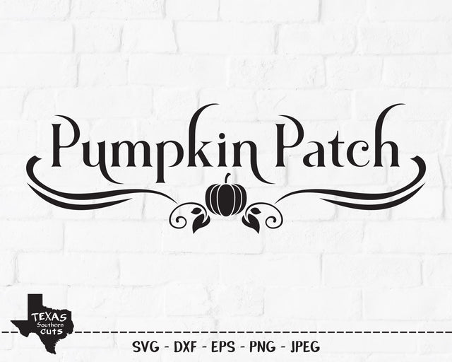Pumpkin Patch | Fall SVG SVG Texas Southern Cuts 