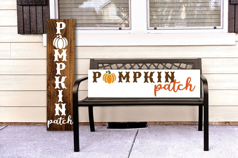Pumpkin Patch Porch Sign SVG SVG Designed by Geeks 