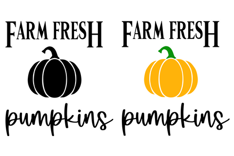 Pumpkin Patch Sign SVG | Farm Fresh Pumpkins SVG | Farmhouse SVG SVG B Renee Design 