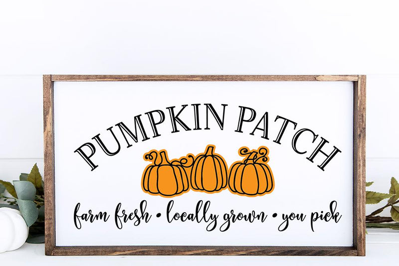 Pumpkin Patch SVG - So Fontsy