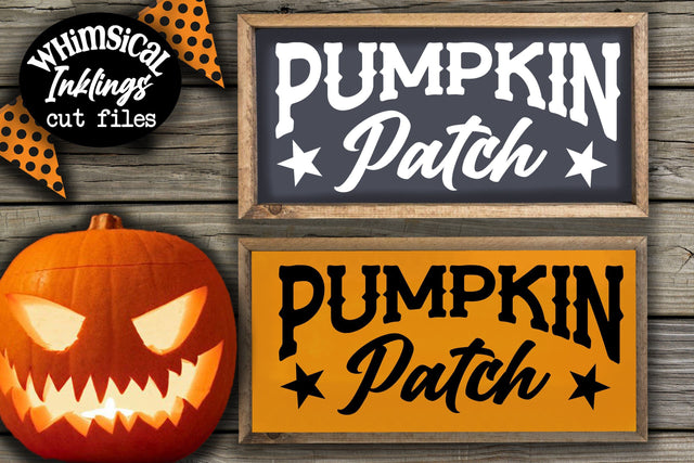 Pumpkin Patch SVG SVG Whimsical Inklings 