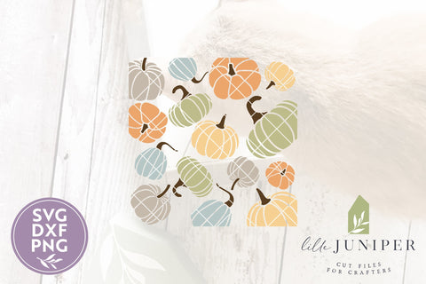 Pumpkin Pattern | Fall Sign SVG SVG LilleJuniper 