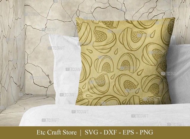 Pumpkin Pattern SVG Cut File | Fall Pattern | Seamless Pattern | Pattern Background | Holiday Svg | Thanksgiving Svg | Pattern Design SVG ETC Craft 